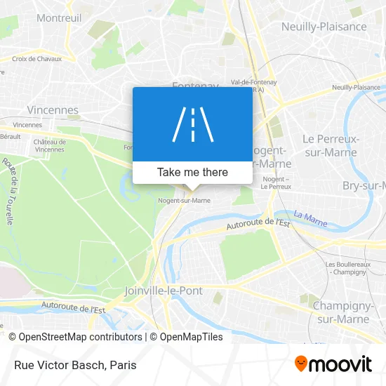 Rue Victor Basch map