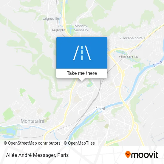 Allée André Messager map
