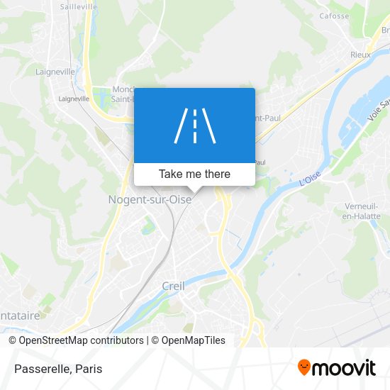 Passerelle map