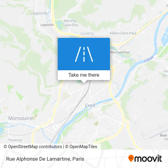 Rue Alphonse De Lamartine map
