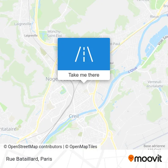 Rue Bataillard map