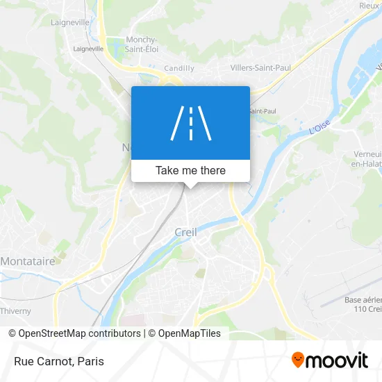Rue Carnot map