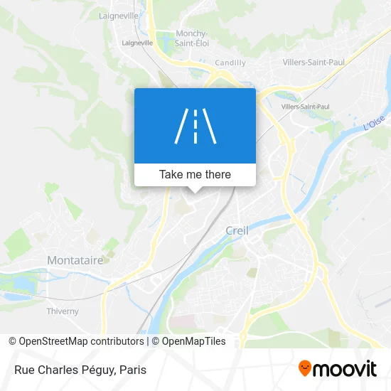 Rue Charles Péguy map