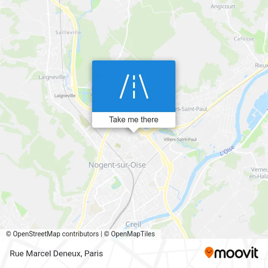 Rue Marcel Deneux map