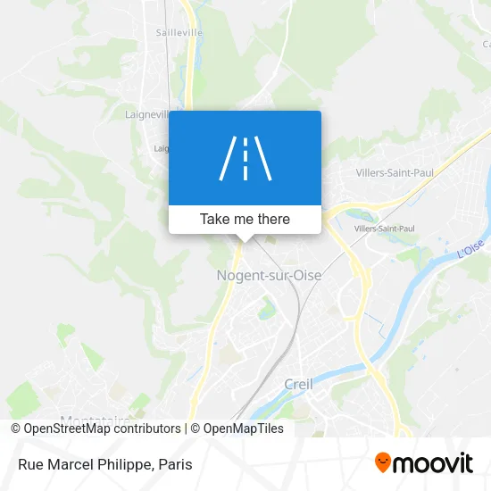 Rue Marcel Philippe map