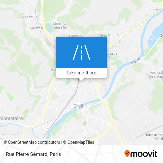 Rue Pierre Sémard map