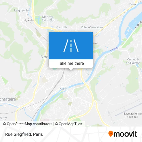 Rue Siegfried map