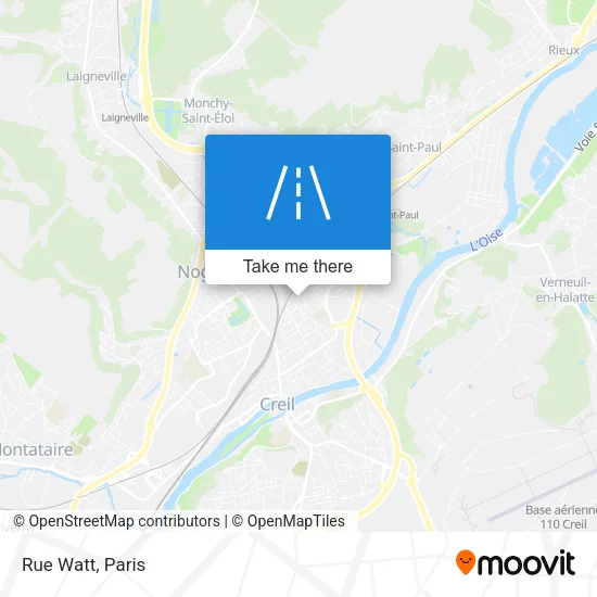 Rue Watt map