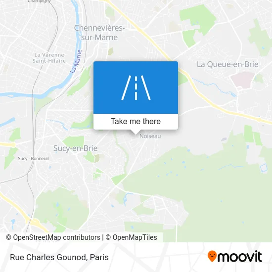 Rue Charles Gounod map