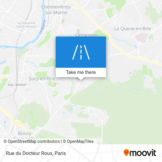 Rue du Docteur Roux map