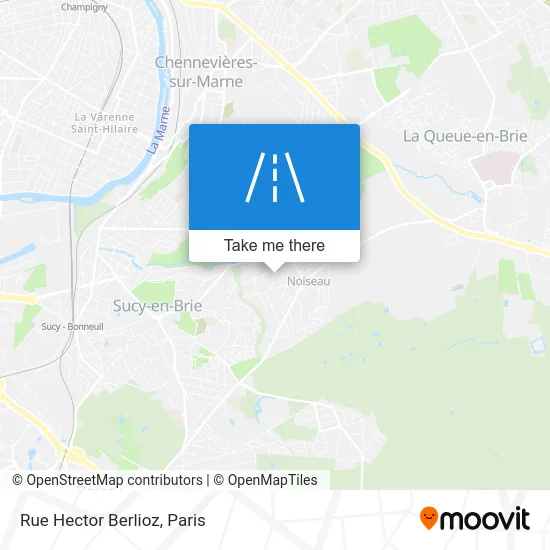 Rue Hector Berlioz map