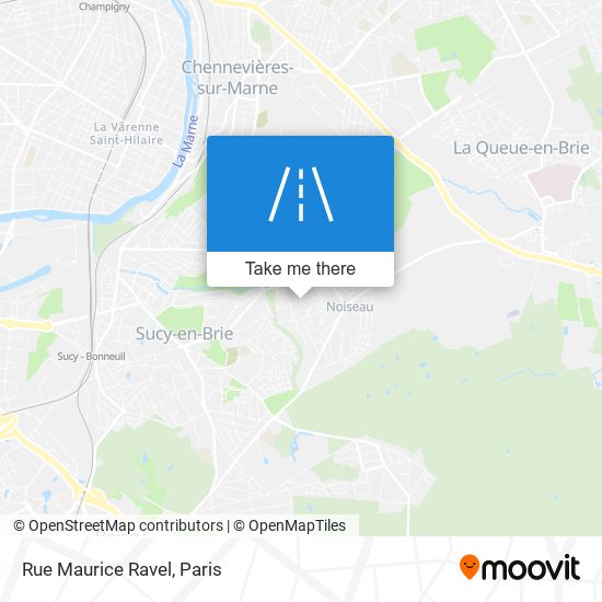 Mapa Rue Maurice Ravel