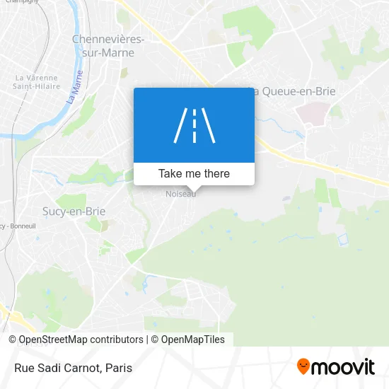Rue Sadi Carnot map