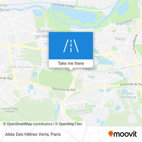 Allée Des Hêtres Verts map