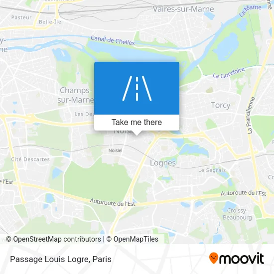Passage Louis Logre map