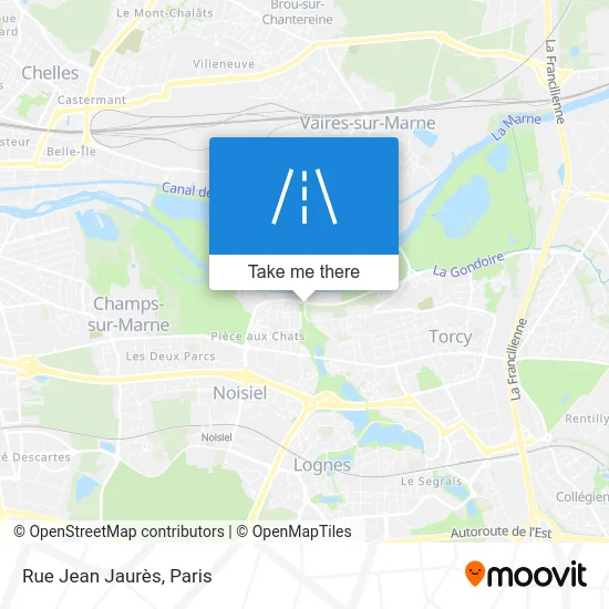 Rue Jean Jaurès map