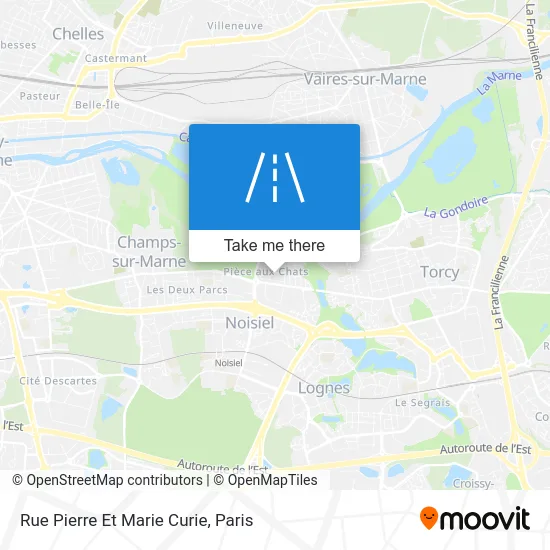 Rue Pierre Et Marie Curie map