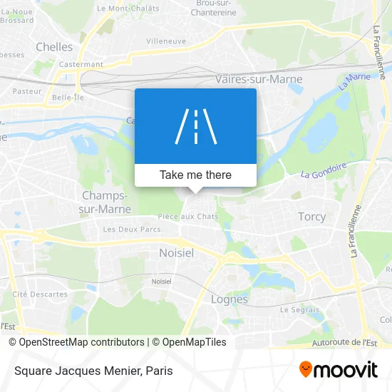 Square Jacques Menier map