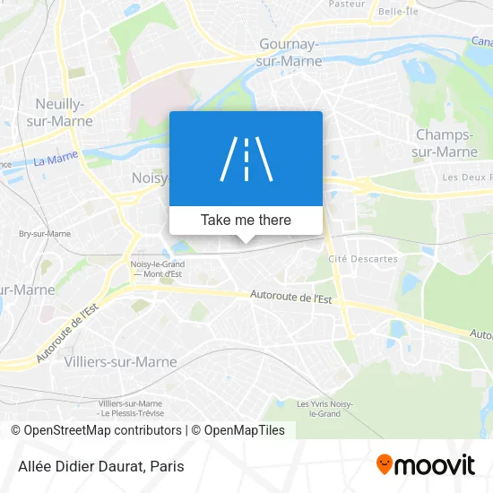 Allée Didier Daurat map