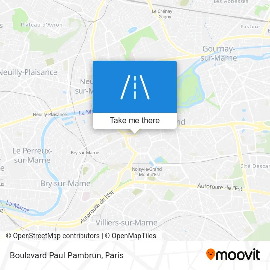 Boulevard Paul Pambrun map
