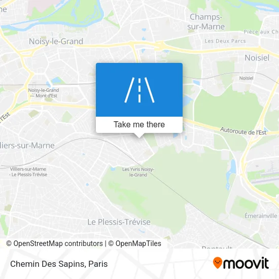 Chemin Des Sapins map