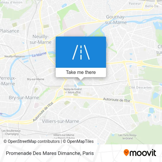 Promenade Des Mares Dimanche map