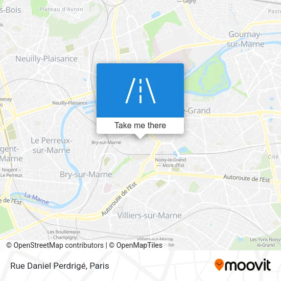 Rue Daniel Perdrigé map