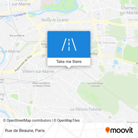 Rue de Beaune map