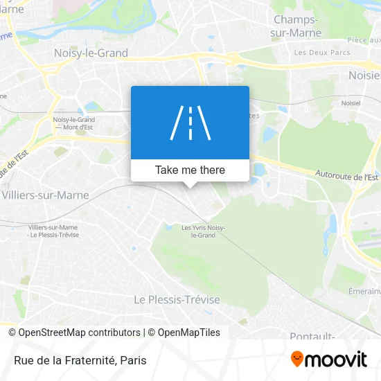 Rue de la Fraternité map