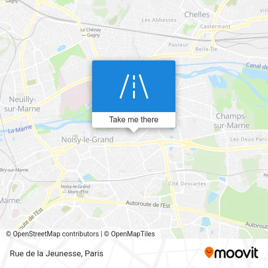 Rue de la Jeunesse map