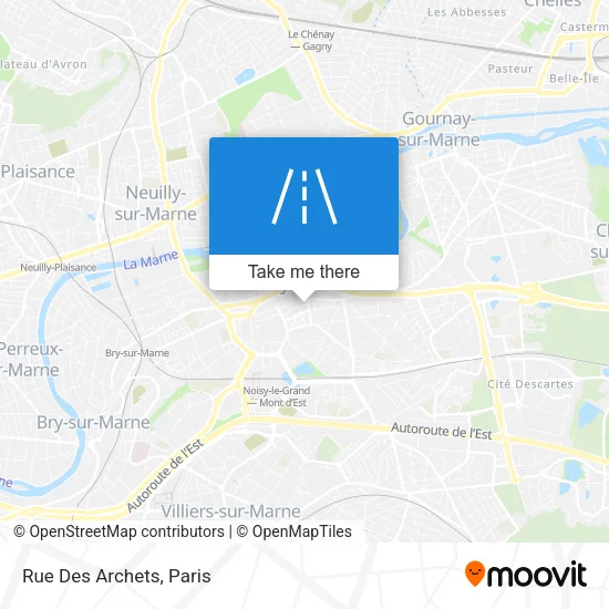 Rue Des Archets map