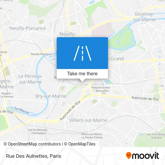 Rue Des Aulnettes map