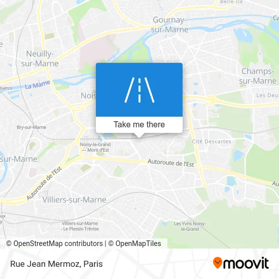 Rue Jean Mermoz map