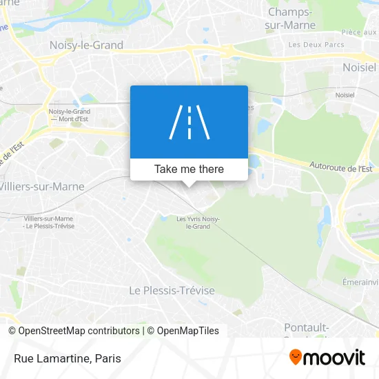 Rue Lamartine map