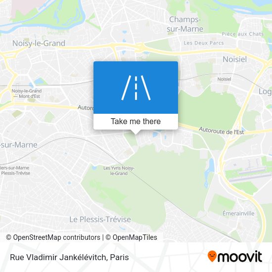 Rue Vladimir Jankélévitch map