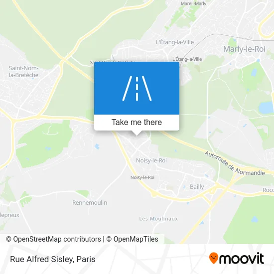 Rue Alfred Sisley map