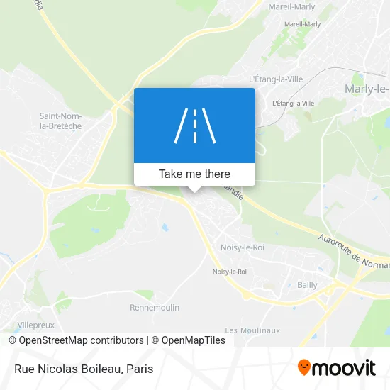 Rue Nicolas Boileau map