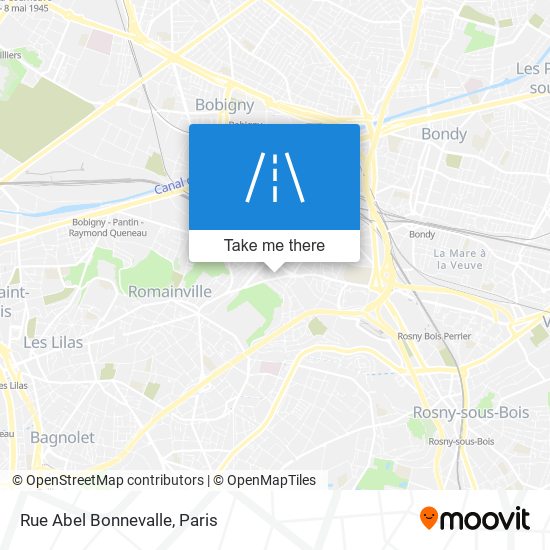 Mapa Rue Abel Bonnevalle