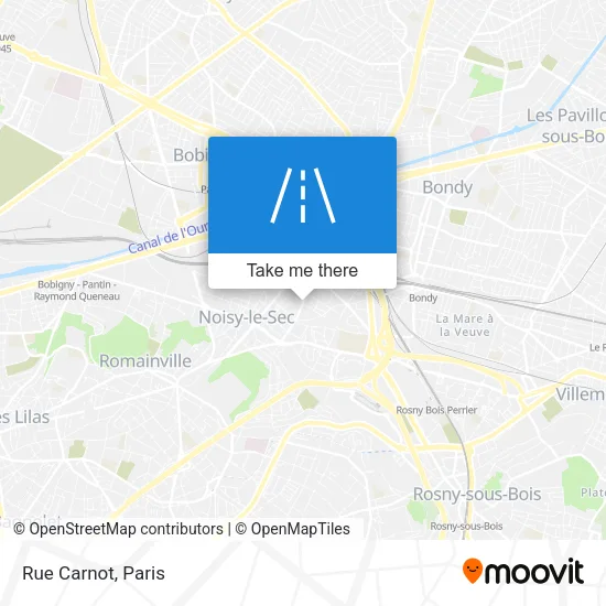 Rue Carnot map