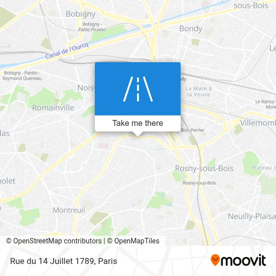 Rue du 14 Juillet 1789 map