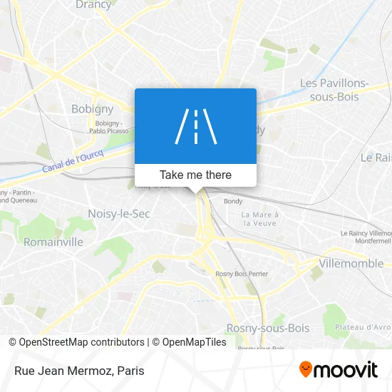 Rue Jean Mermoz map