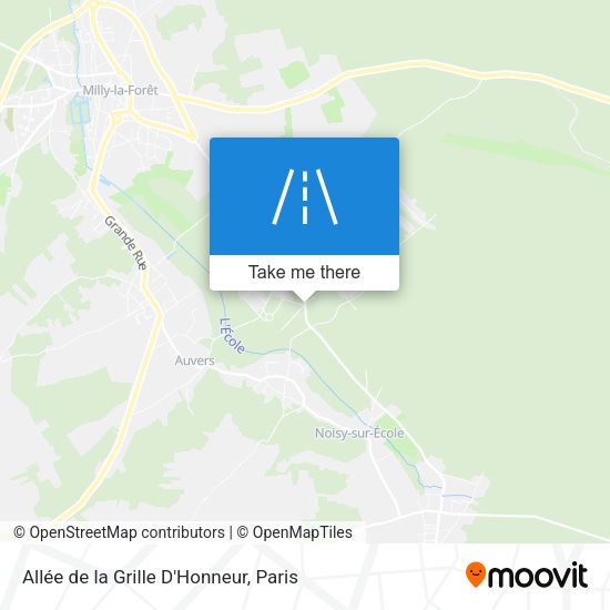 Allée de la Grille D'Honneur map