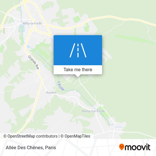 Allée Des Chênes map
