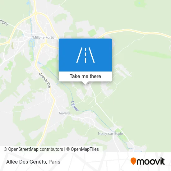 Allée Des Genêts map