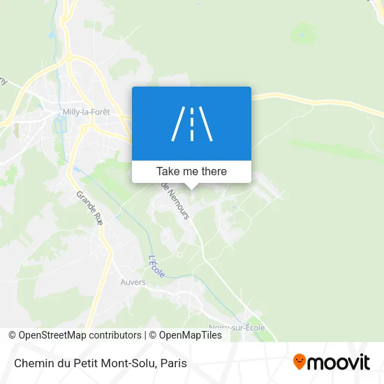 Chemin du Petit Mont-Solu map