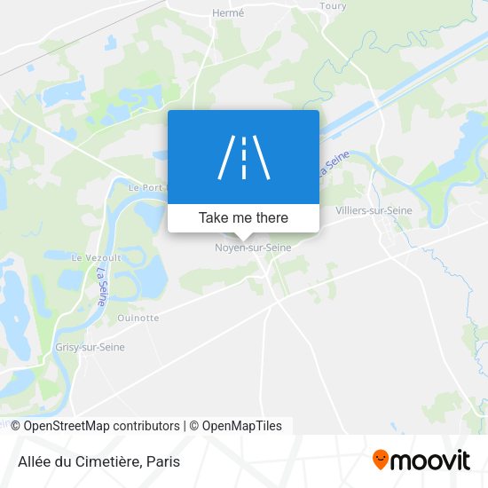 Allée du Cimetière map