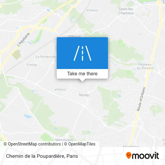 Chemin de la Poupardière map