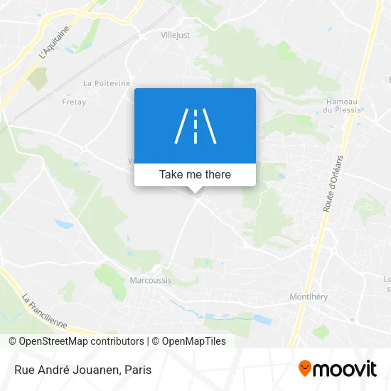 Rue André Jouanen map