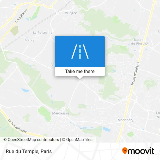 Rue du Temple map