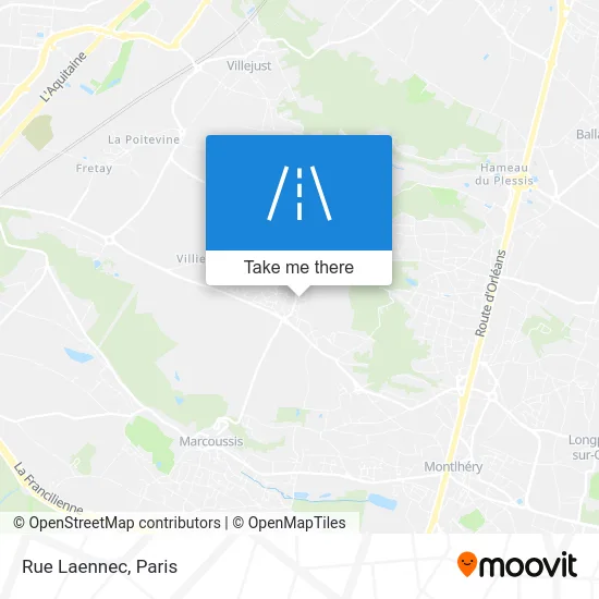 Rue Laennec map